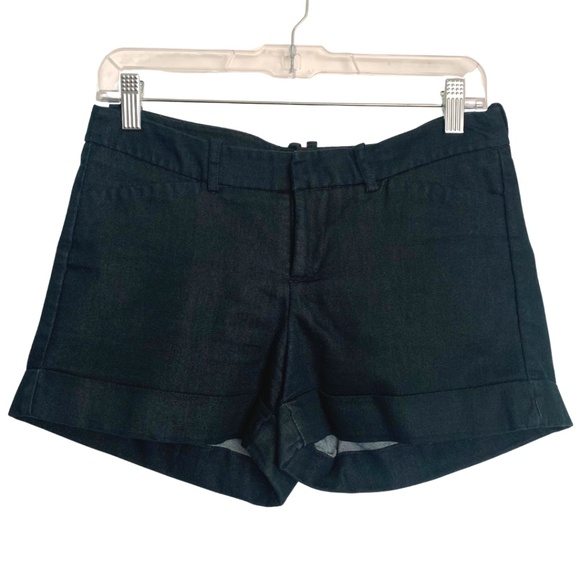Mossimo | Navy Stretch Cuffed Shorts - Picture 1 of 6